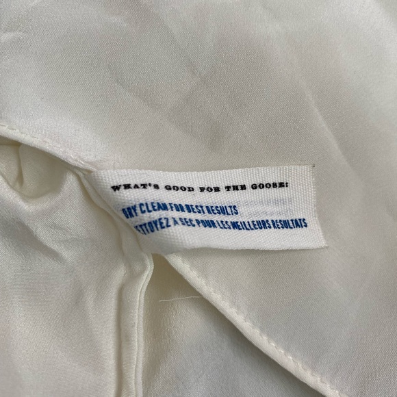 SOLD Stunning Anthropologie Leifsdottir Cream/Off-White Blouse - Picture 8 of 8